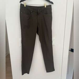 Lululemon Olive Green Slim ABC Pant